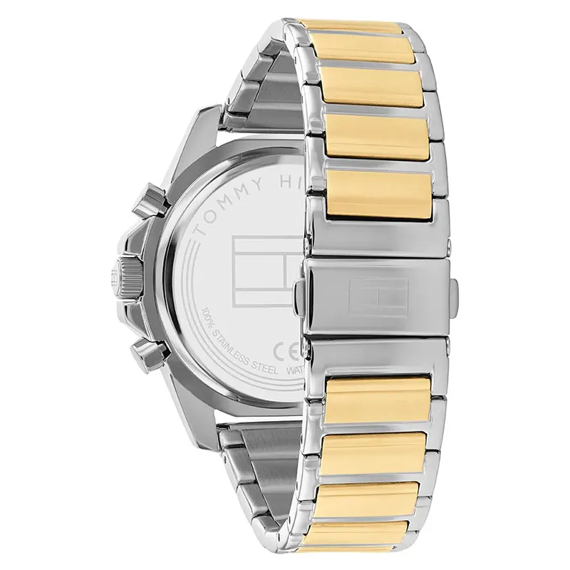 Tommy Hilfiger Mason Multifunction Navy Blue Dial Two-Tone Stainless Steel Men's Watch | Tommy Hilfiger 1791937