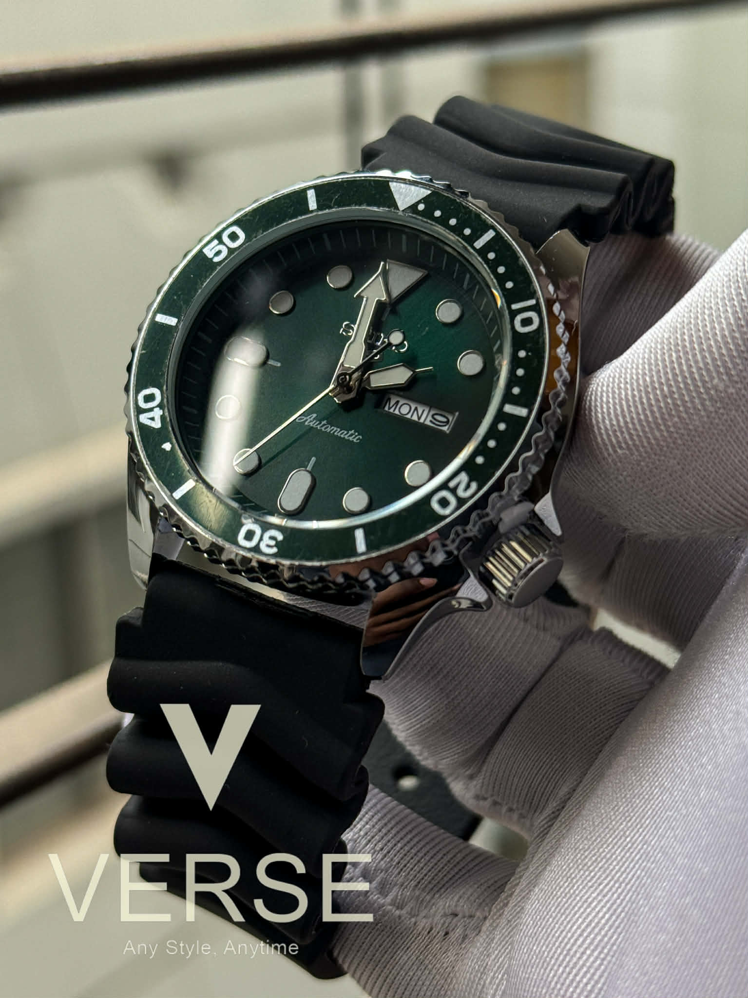 Seiko 5 - Sports SKX Sweep "Hulk" AA | Free Nato Strap Offer - VERSE - 