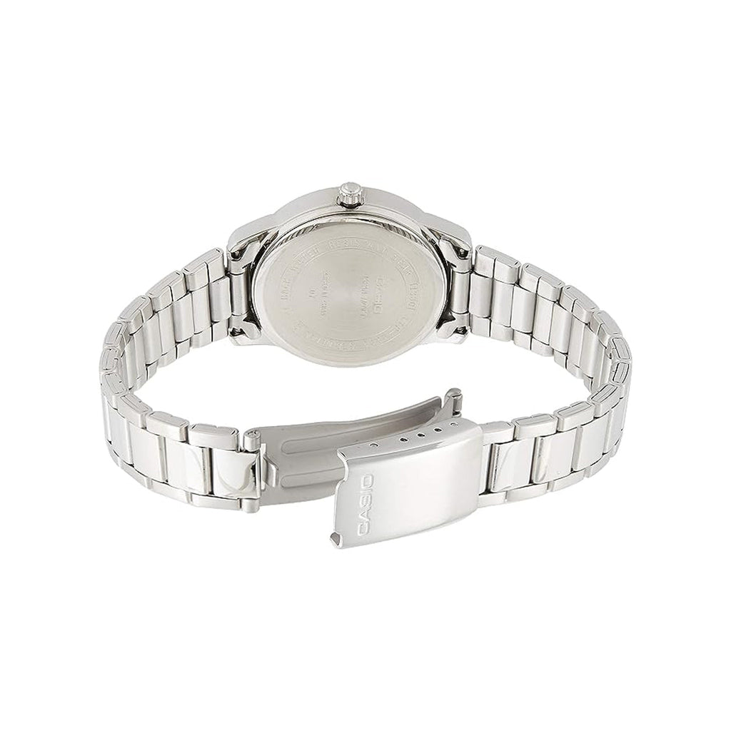 Casio Enticer LTP-1303DD-2AVDF Mint Blue Dial Stainless Steel Women's Watch | Casio LTP-1303DD-2AVDF