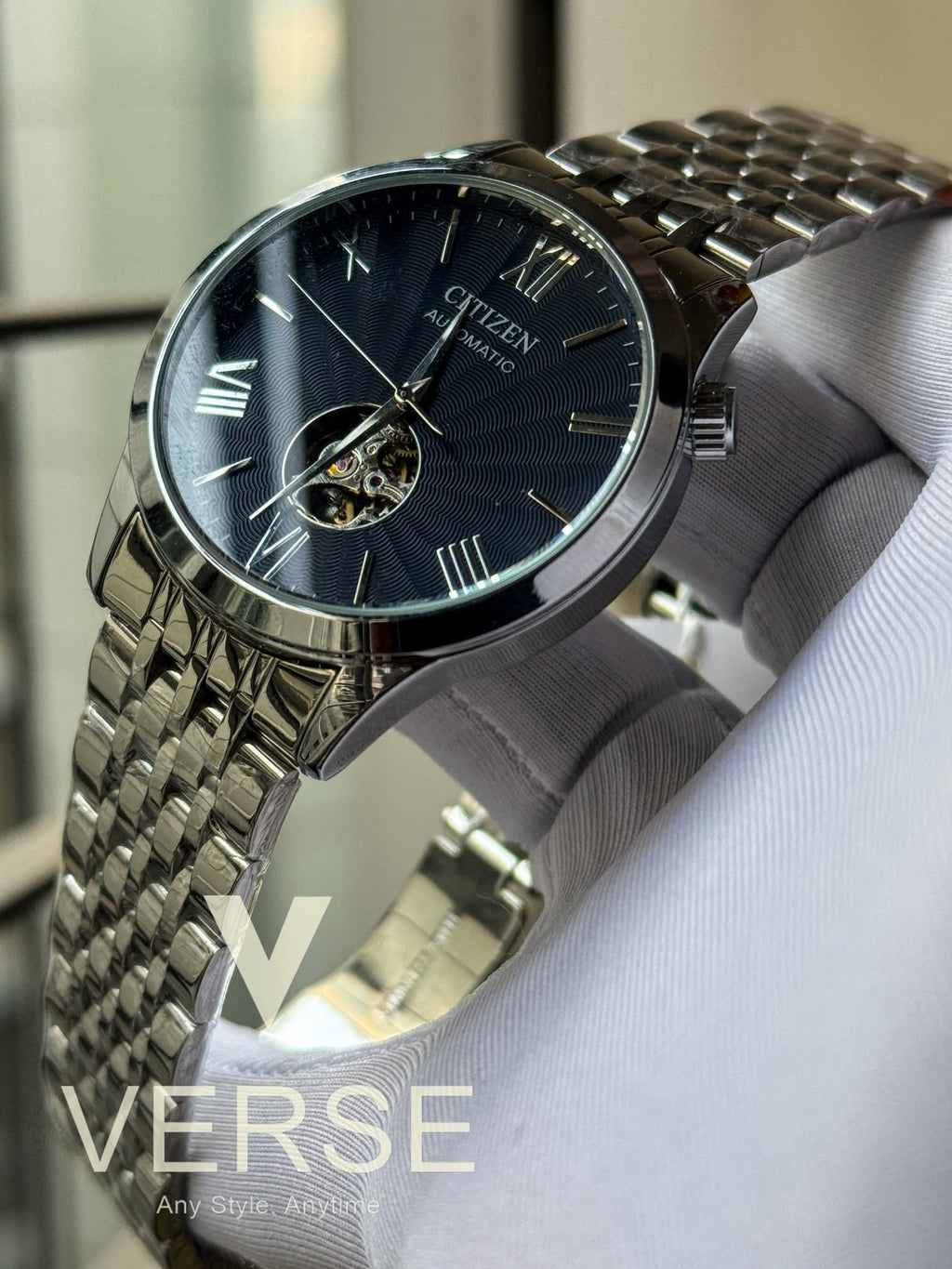 Citizen "Open Heart" Blue Dial Automatic | NH9130 - 84L - Semi Triple A - VERSE - 