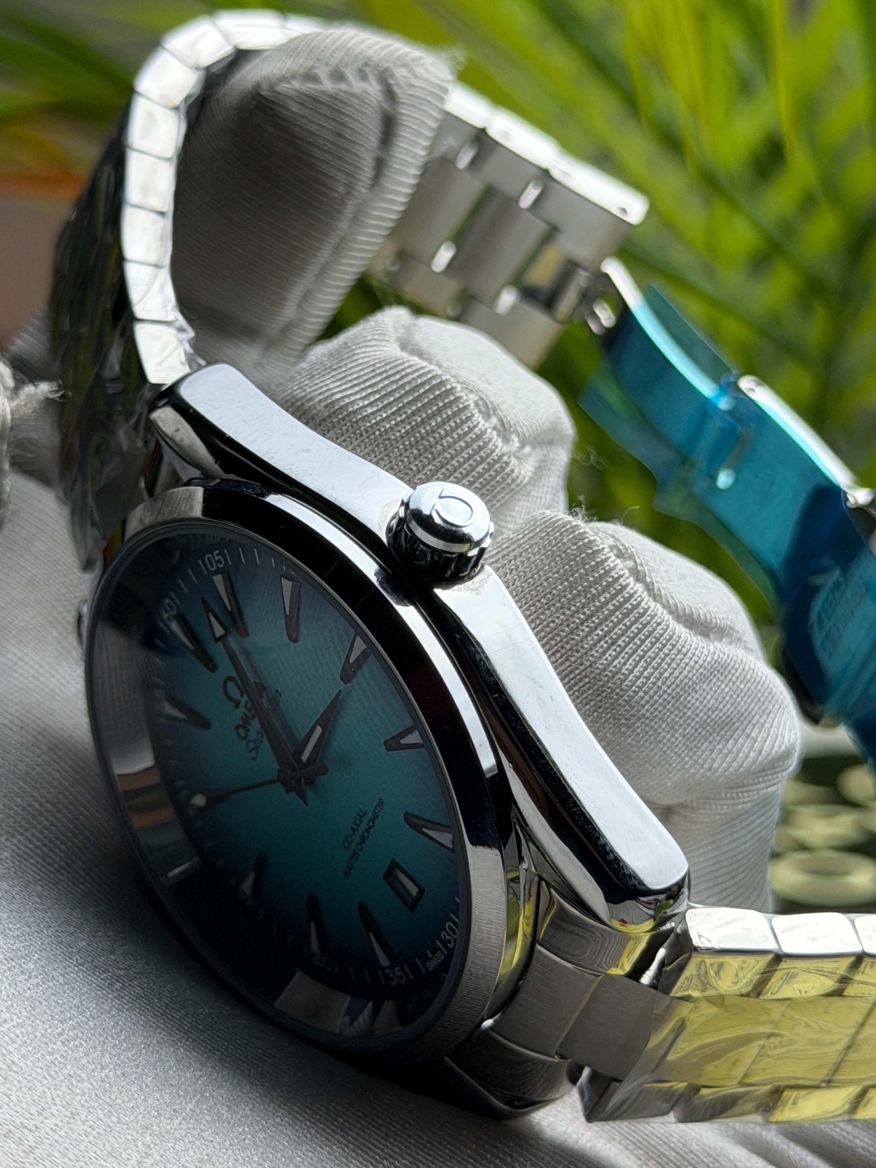Omega Seamaster AquaTerra Automatic | Lacquered Turquoise Gradient Dial - ( Semi Triple A )