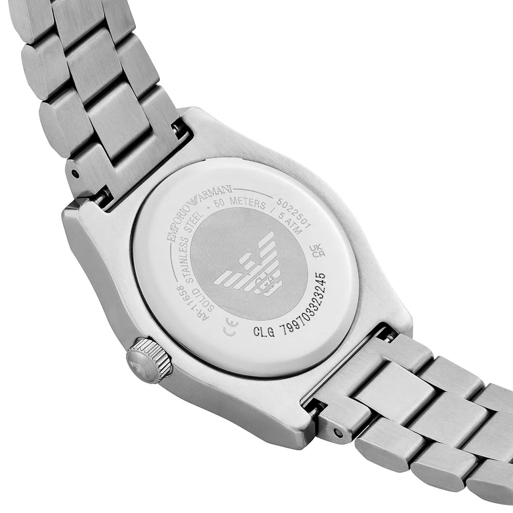 Emporio Armani Federica AR11658 Rose Pink Dial Stainless Steel Women's Watch | Emporio Armani AR11658