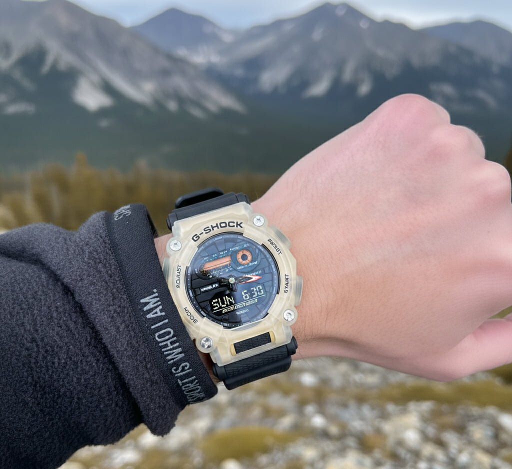 Casio G-Shock GA-900TS-4A Tough Street Series Orange Resin Men’s Analog-Digital Watch| Casio G-Shock GA-900TS-4AVERSE