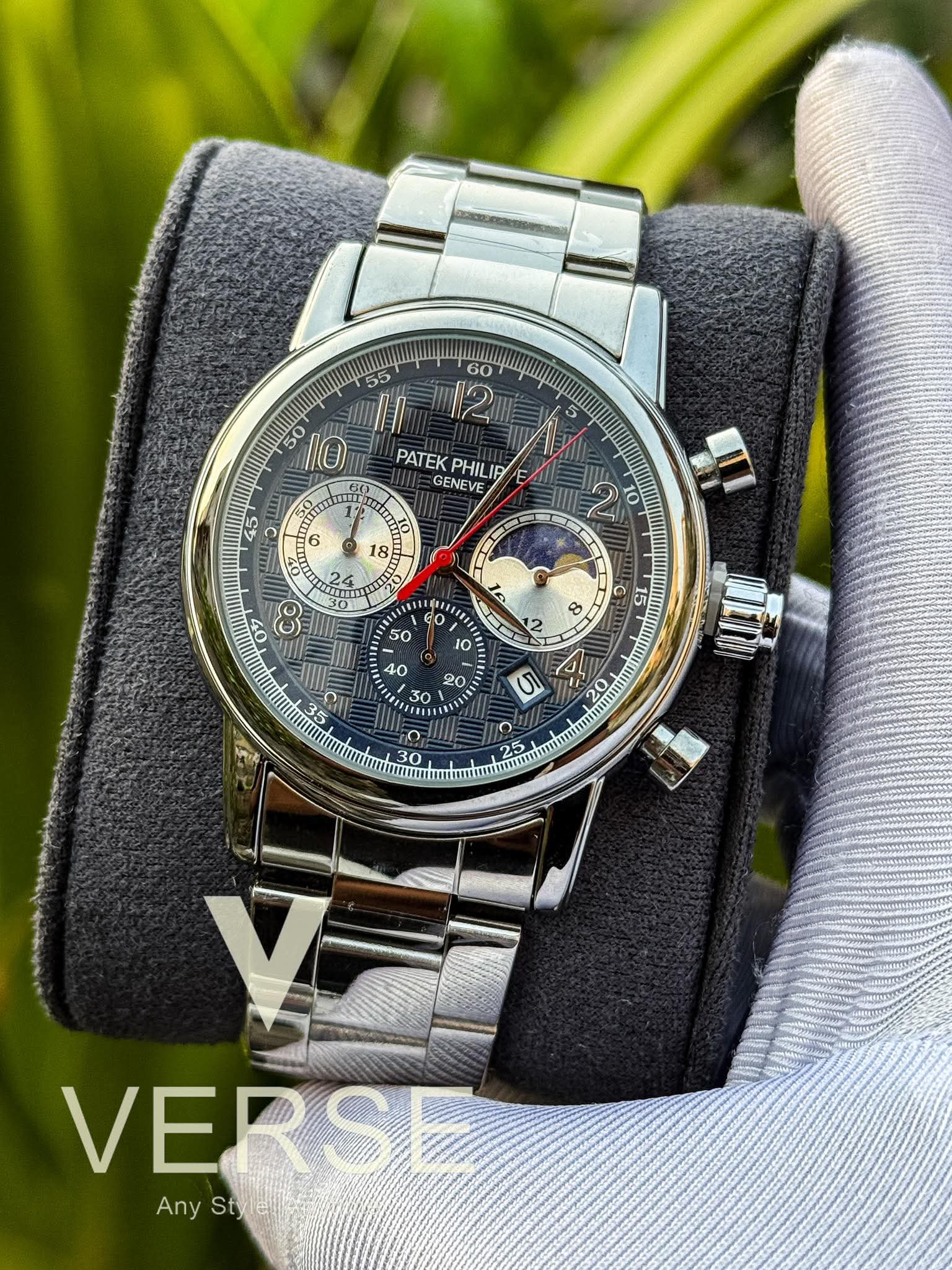 Patek Philippe Chronograph Chain Blue Dial AA - VERSE - 