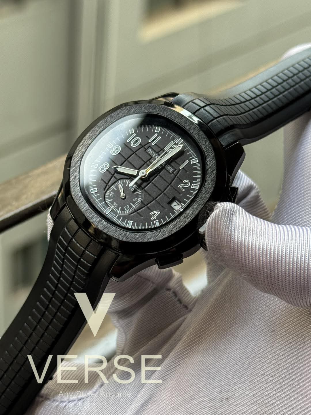 Patek Philippe AQUANAUT Full Black - VERSE - 