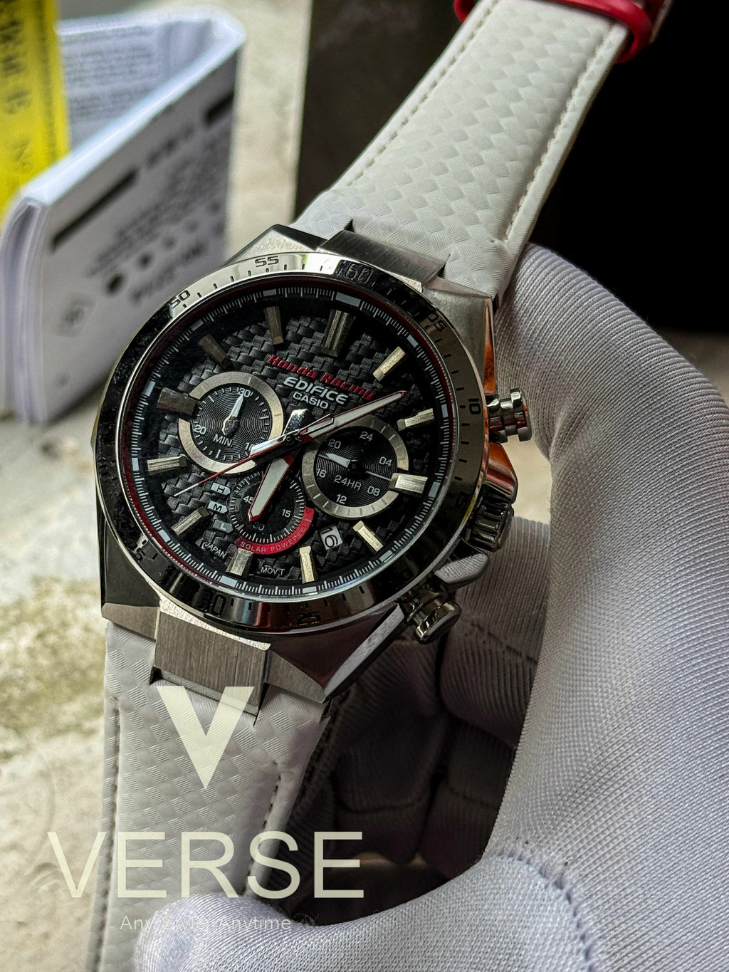 Casio Edifice EQS - 800HR - 1AER Scuderia Honda Racing Limited Edition Triple A - VERSE - 