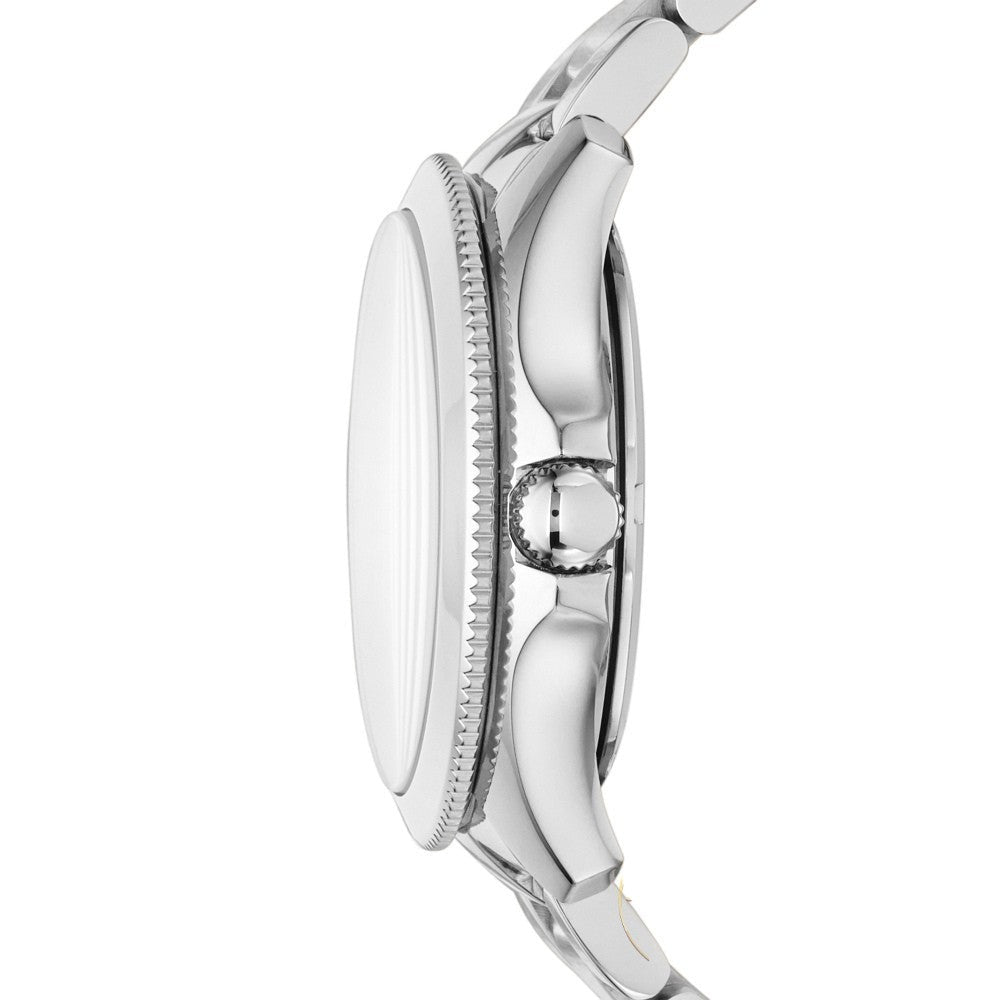 Fossil Cecile Multifunction Silver Dial Stainless Steel Women's Watch | Fossil AM4509