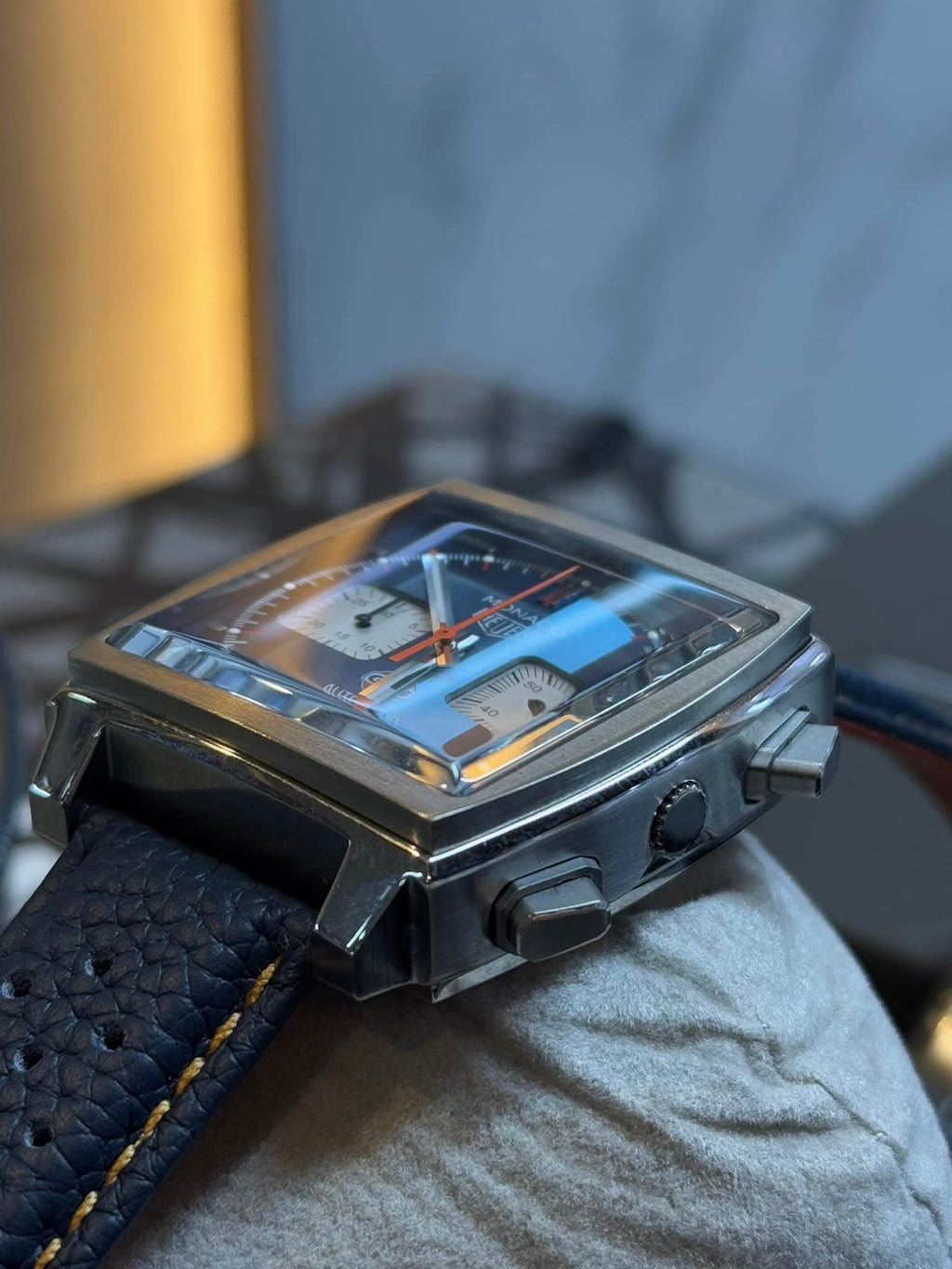 TAG Heuer Chronograph Monaco Gulf 2018 Special Edition - "Steve McQueen" Euro - VERSE - 