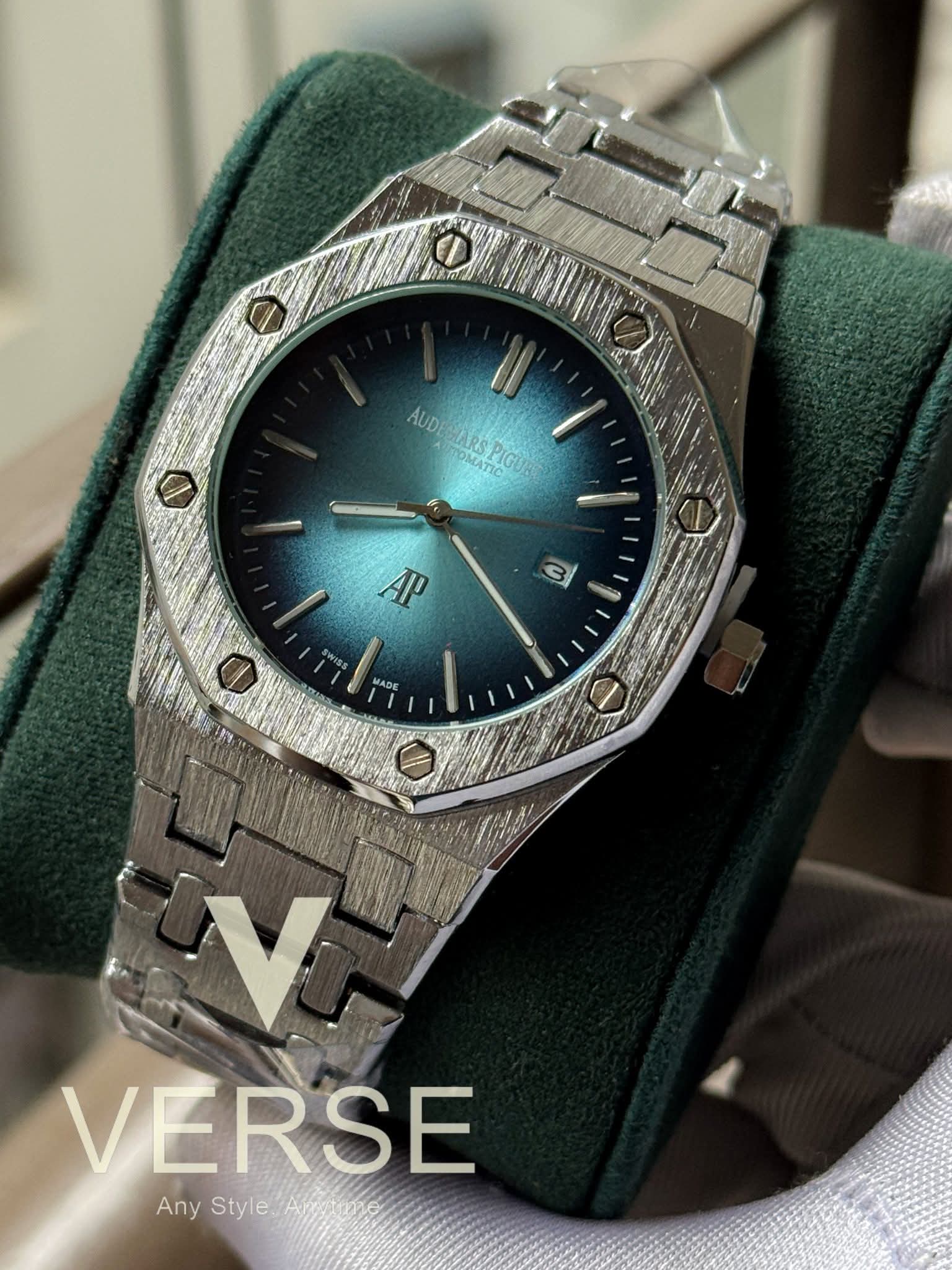 Audemars Piguet Royal Oak Non - Chrono Fumé Ice Blue Dial AA - VERSE - 