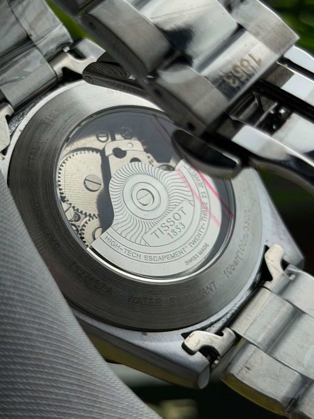 Tissot Gentleman Powermatic 80 Silicium | Chambray Sunray Dial - ( Semi Triple A )