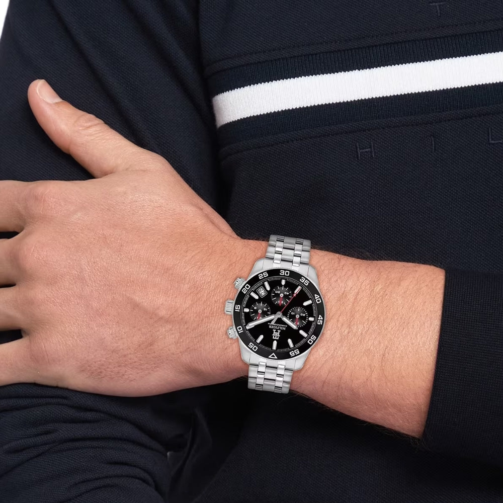 Tommy Hilfiger TH1792156 Horloge Chronograph Black Dial Men’s Watch | Tommy Hilfiger TH1792156 - VERSE - 