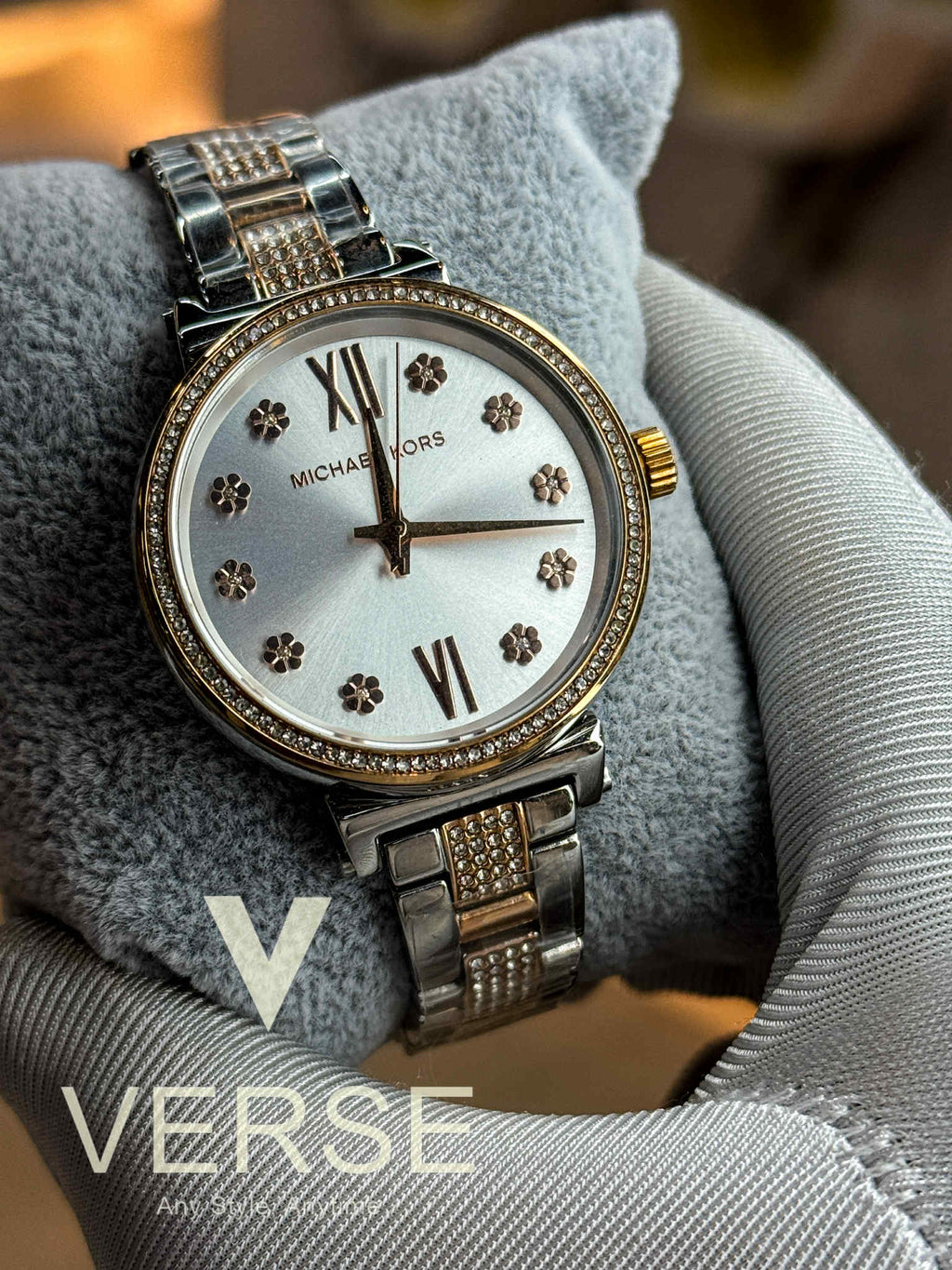 Michael Kors Sofie MK3880 Women’s Two - Tone Stainless Steel Crystal Watch – 36 mm| Michael Kors Sofie MK3880 - VERSE - 