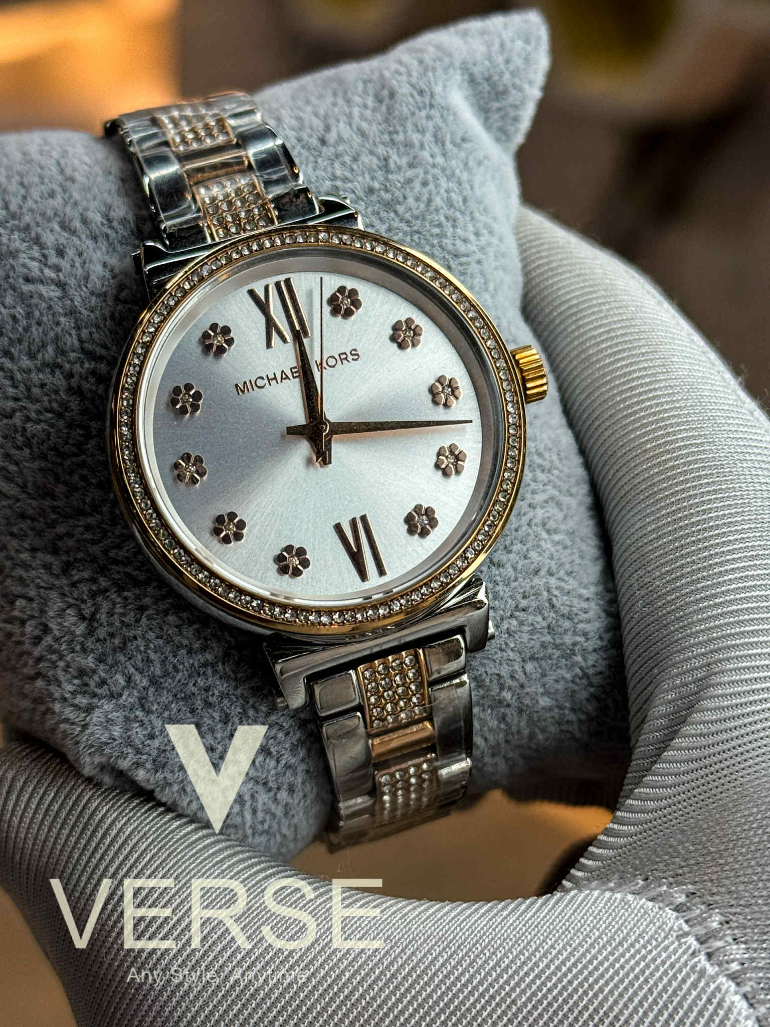 Michael Kors Sofie MK3880 Women’s Two - Tone Stainless Steel Crystal Watch – 36 mm| Michael Kors Sofie MK3880 - VERSE - 
