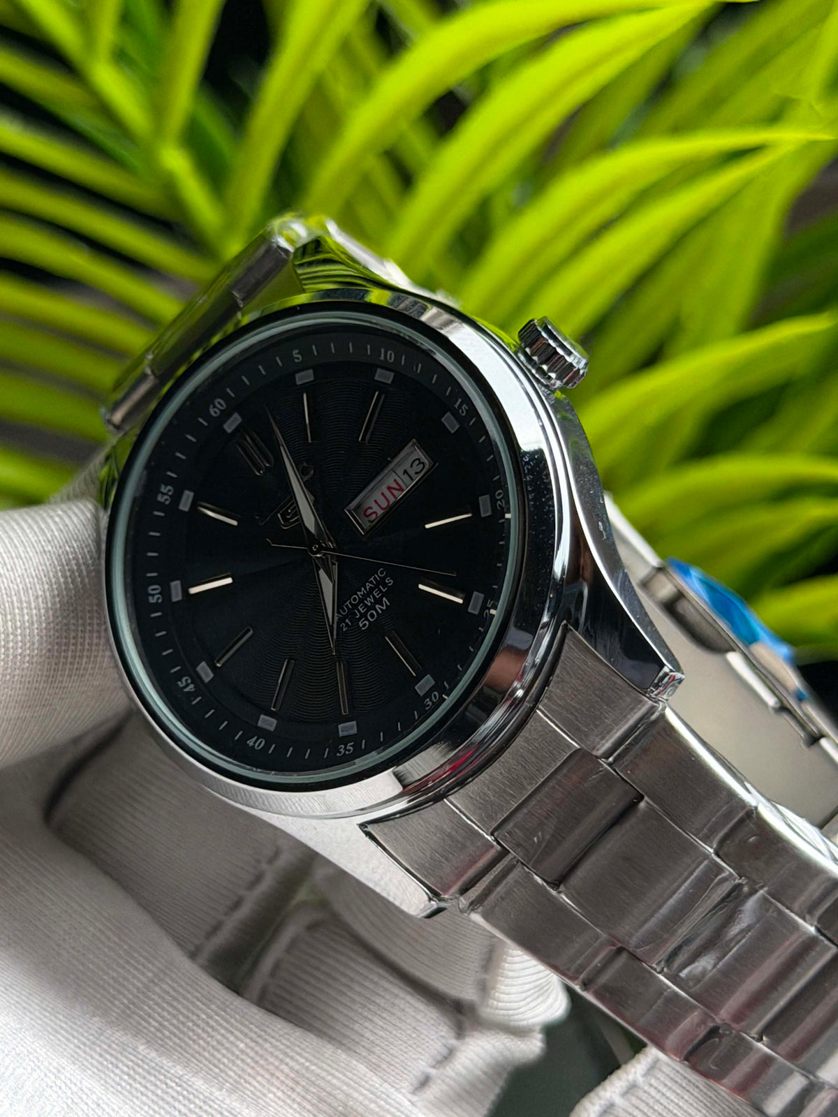 Seiko 5 SNKM87K1 "DressKX" Quartz | Sun Black Dial - ( Double A ) - VERSE -