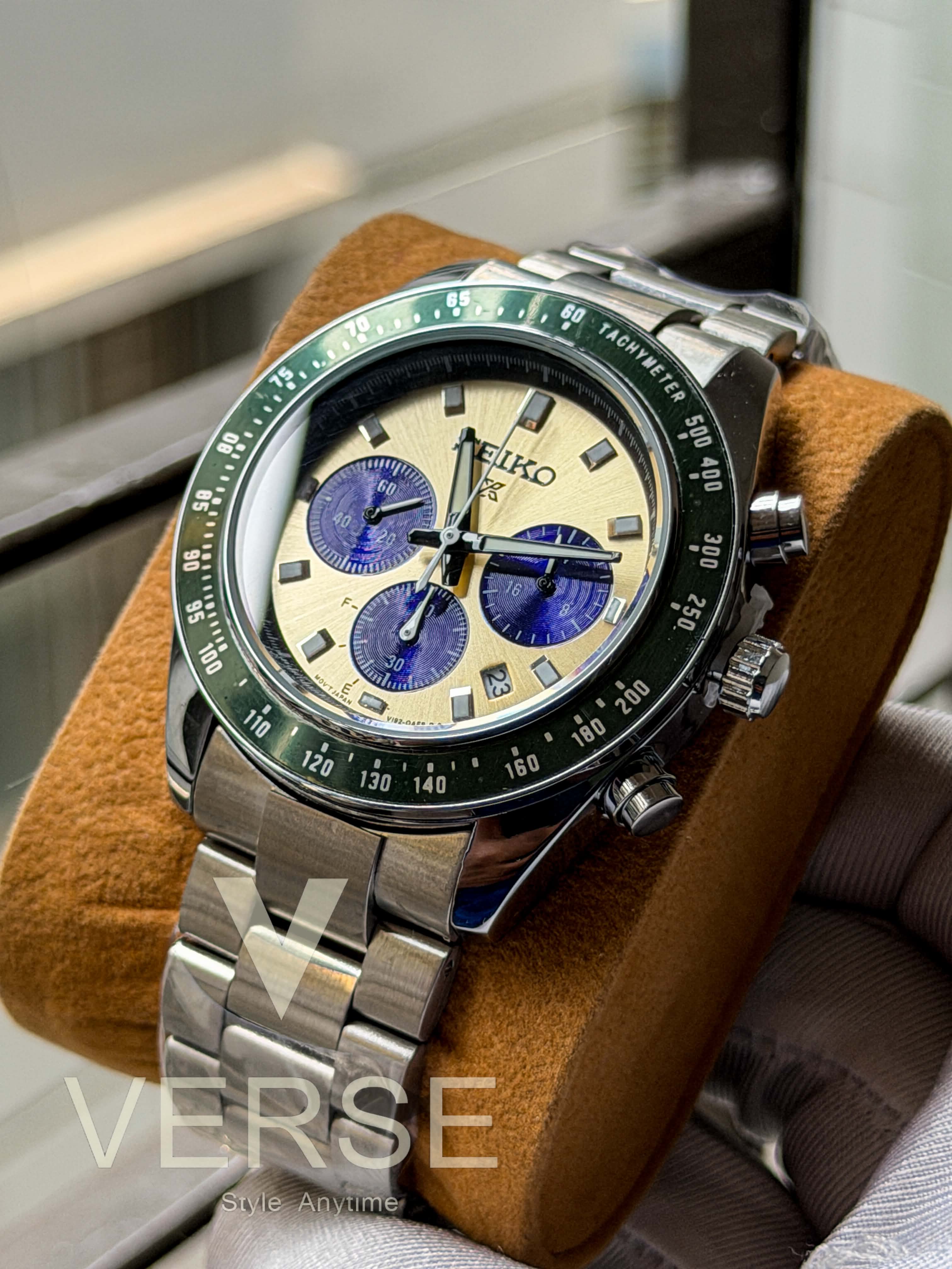 Seiko Prospex Speedtimer Chronograph | "Kyoto Sunset" Champagne Dial - ( Double A ) - VERSE -