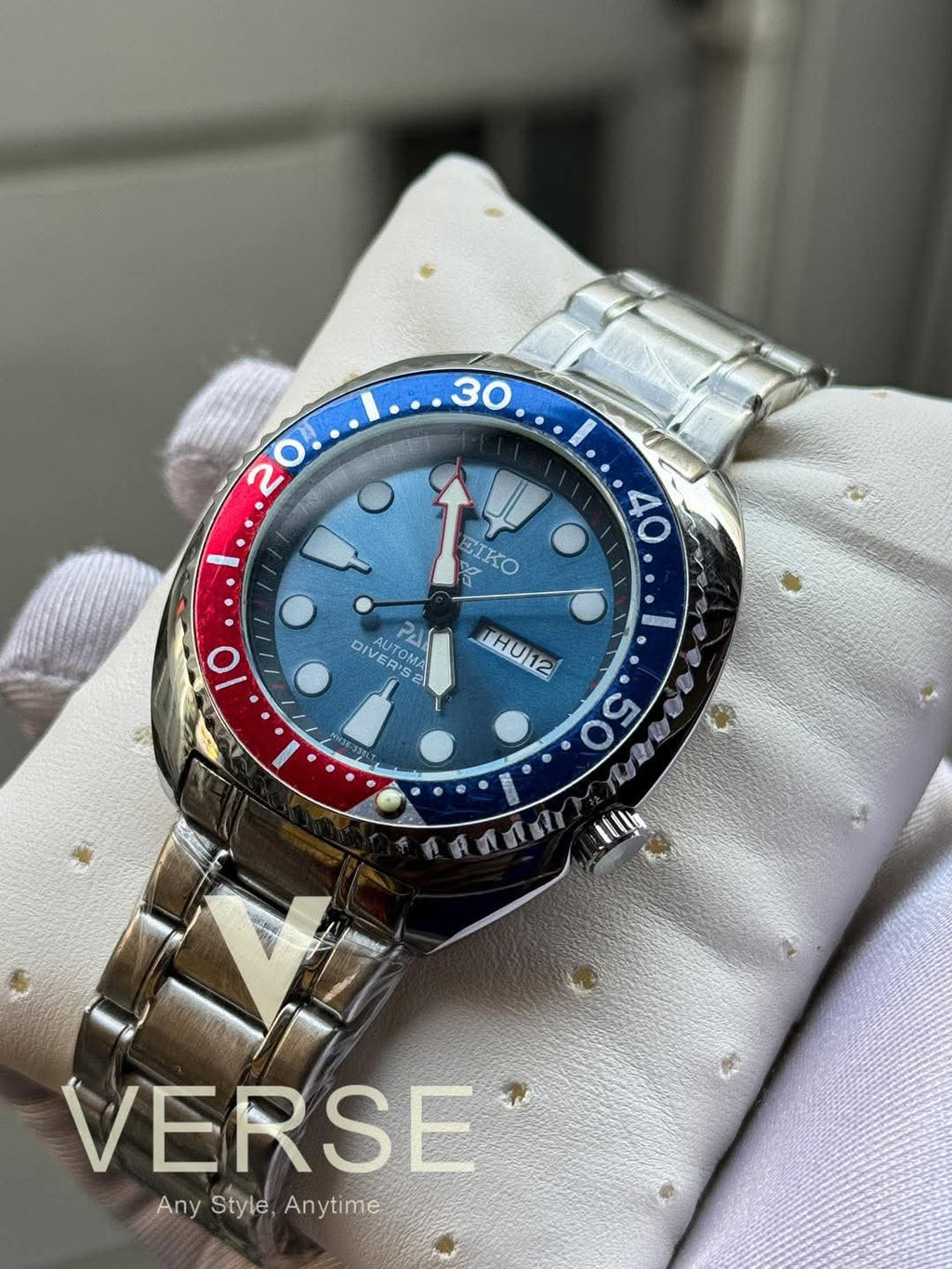 Seiko Prospex "Turtle" PADI Special Edition | Sweep Blue Dial - ( Double A ) - VERSE - 