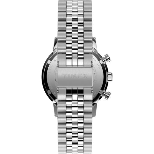 Timex Marlin Chronograph Tachymeter 40mm Ice Blue Dial Stainless Steel Men's Watch | Timex TW2Y66500 - VERSE -