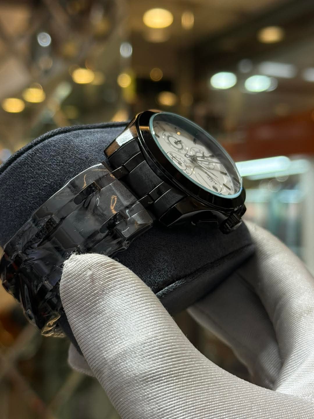Tissot Couturier Chronograph | Black Chain White Dial - ( Double A ) - VERSE - 