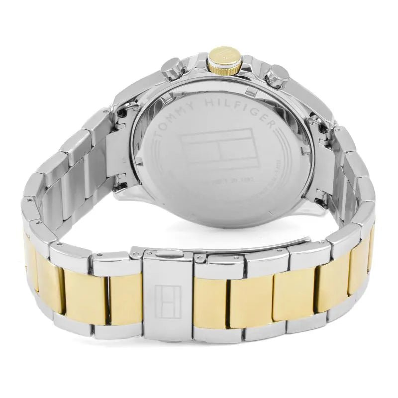 Tommy Hilfiger Hudson Multifunction Two-Tone White Dial Stainless Steel Men's Watch | Tommy Hilfiger TH1791226 - VERSE -