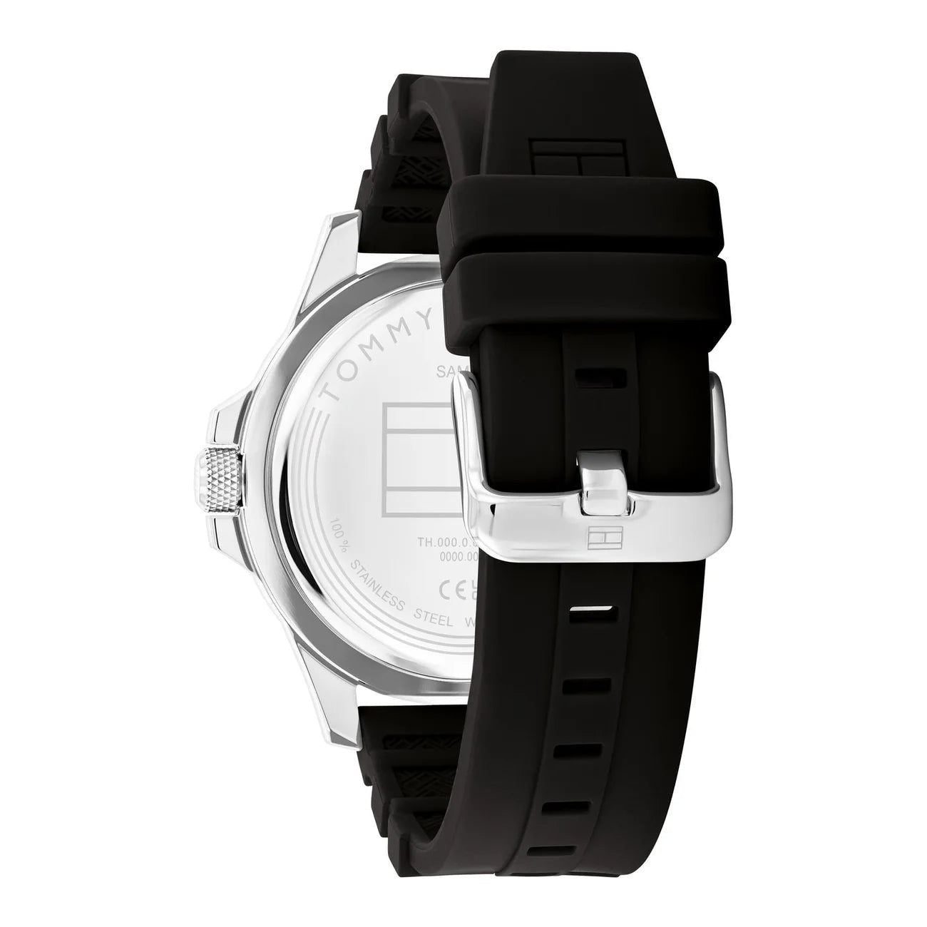Tommy Hilfiger Ryan Black Dial Silicone Strap Men’s Watch | Model 1710539 - VERSE - 